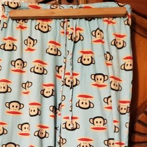 Monkey pajama pants